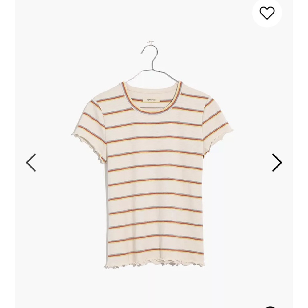 Madewell Baby Tee in Aldsworth Stripe
